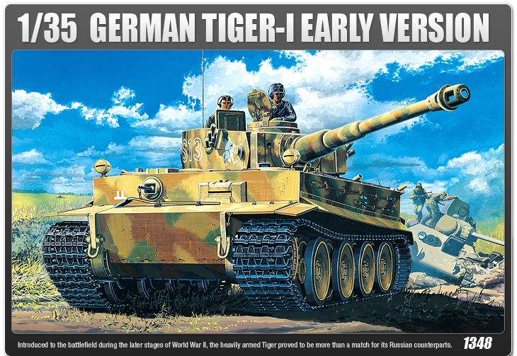 AC13239 GERMAN TIGER-I EARLY VERSION (1/35)