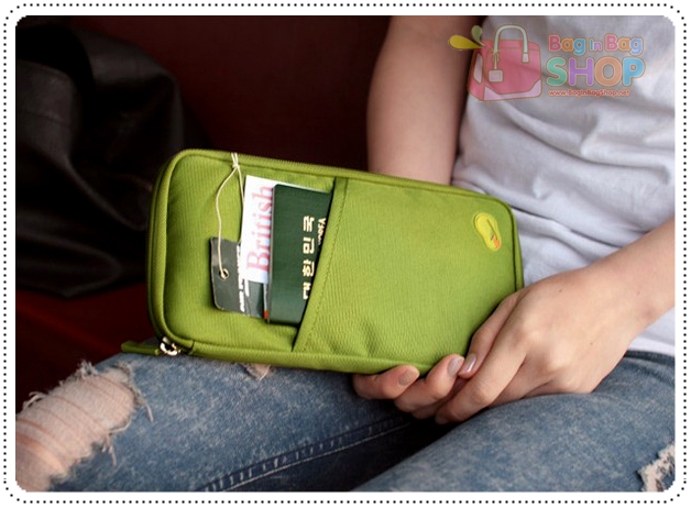 กระเป๋าใส่พาสปอร์ต แบบ Travel Book