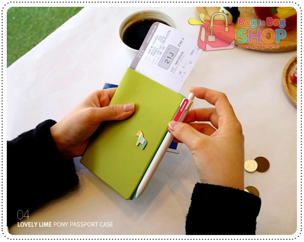 Pony Passport case ปกใส่หนังสือเดินทาง