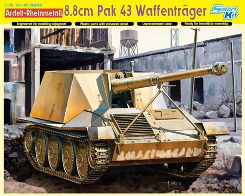 DRA6728 8.8 cm Pak 43 WAFFENTRAGER (1/35)