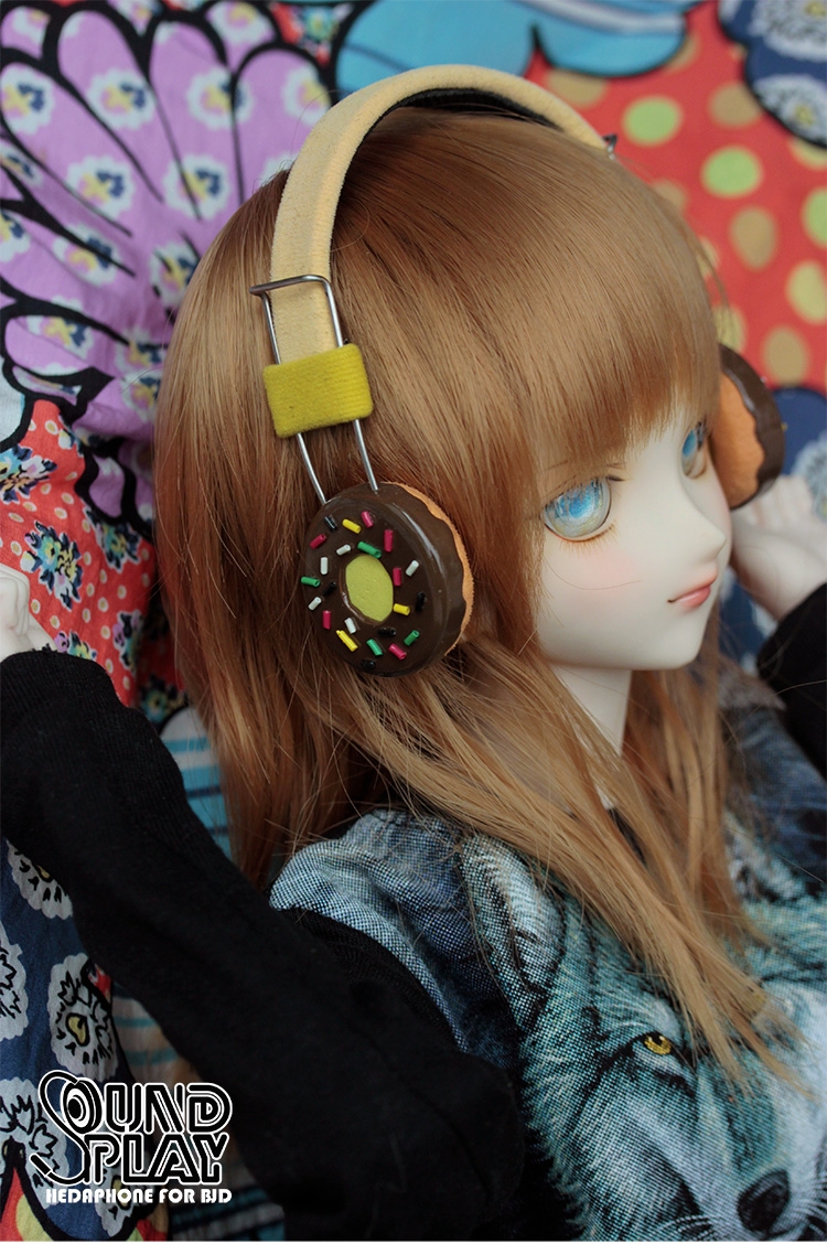 Headphones Donut Chocolate