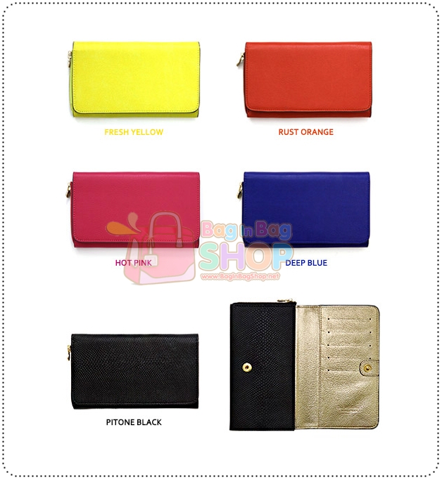 ลด 50% m.Humming it' Smart Clutch กระเป๋าสตางค์ ใส่ สมาร์ทโฟน