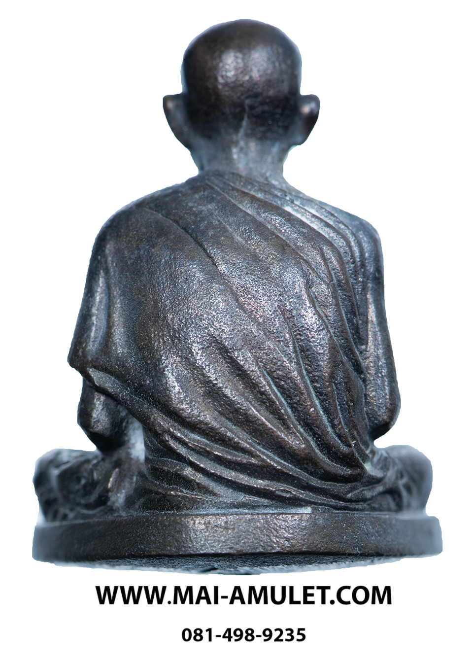 ..เนื้อนวะแก่เงิน... รูปเหมือนหล่อลอยองค์ ( ก้นหนู ) รุ่น มงคลเกษม 83 หลวงพ่อเกษม เขมโก 28 พฤศจิกายน 2537 พร้อมกล่องครับ (1)