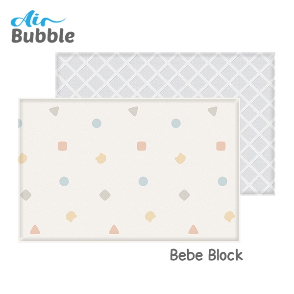 แผ่นรองคลาน PARKLON Air Bubble Mat ขนาด 150x230 หนา 4.0 cm ลาย Bebe Block