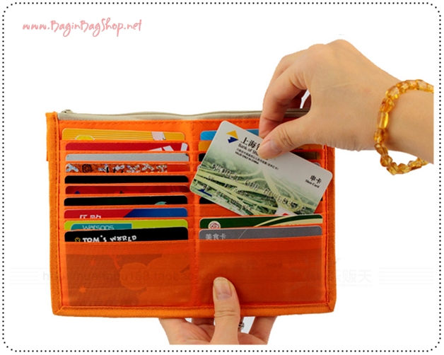 กระเป๋าใส่บัตร 40 ใบ