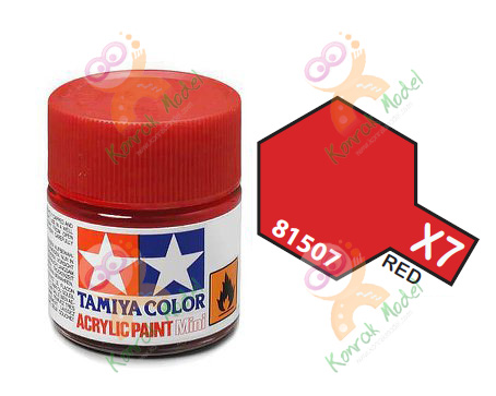 Acrylic X7 Red 10ml