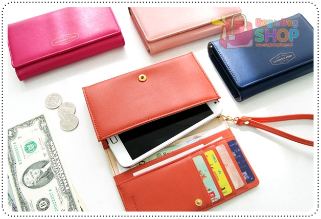 ลด 50% Iconic Design Smart Wallet กระเป๋าสตางค์สำหรับ Smartphone