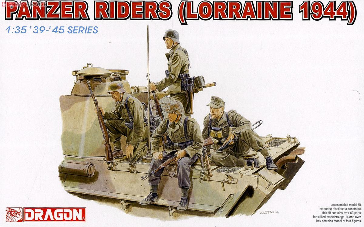DRA6156 WWII German Panzer Riders (Lorraine 1944) 1/35