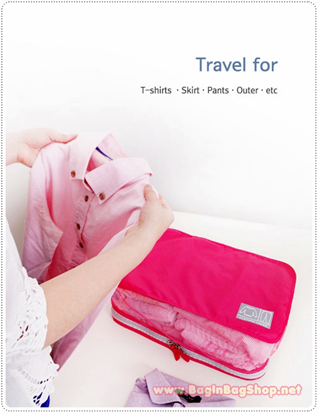 Smart System Travel Mesh Bag (Clothes L)