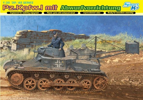 DRA6480 PZ.KPFW I AUSF.B LADUNGSLEGER (1/35)