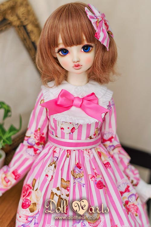 [SALE -50%] SD13G Stripe Collection Pink & White