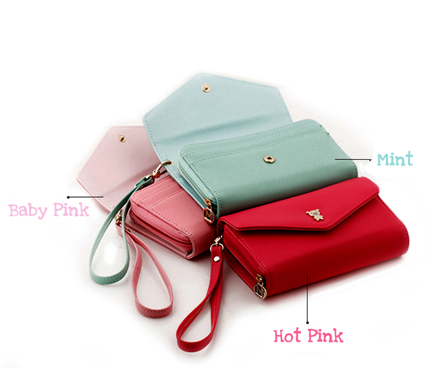 Handmade Smart Wallet กระเป๋าสตางค์พร้อมช่องใส่มือถือสมาร์ทโฟน
