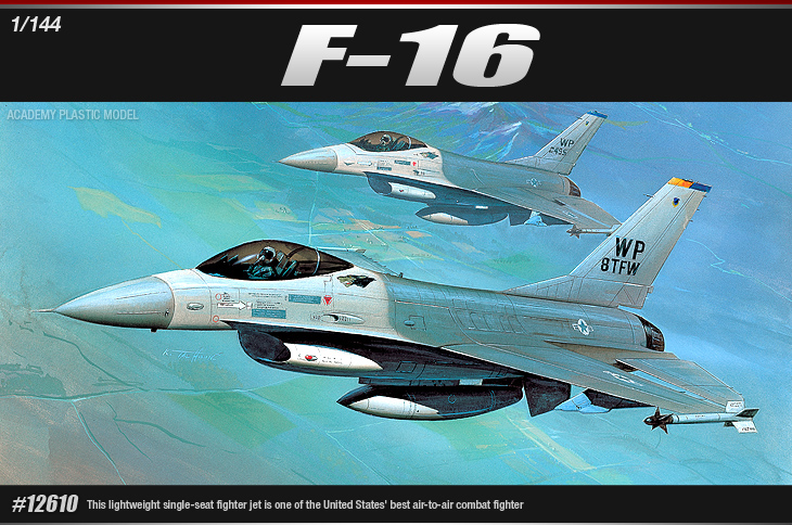 AC12610 F-16 FIGHTING FALCON (1/144)