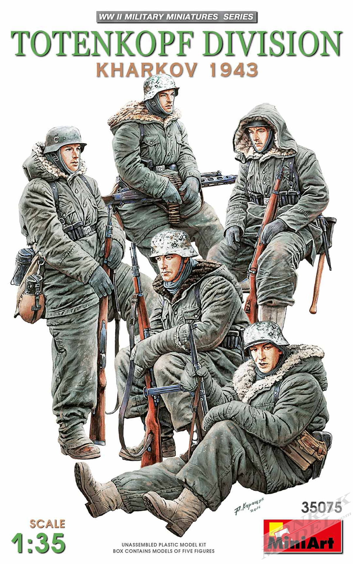 MI35075 TOTENKOPF DIVISION ( KHARKOV 1943 ) 1/35