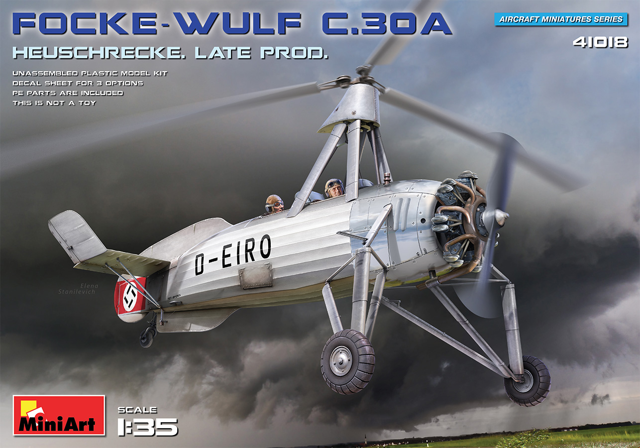 MI41018 FOCKE-WULF FW C.30A HEUSCHRECKE. LATE PROD 1/35