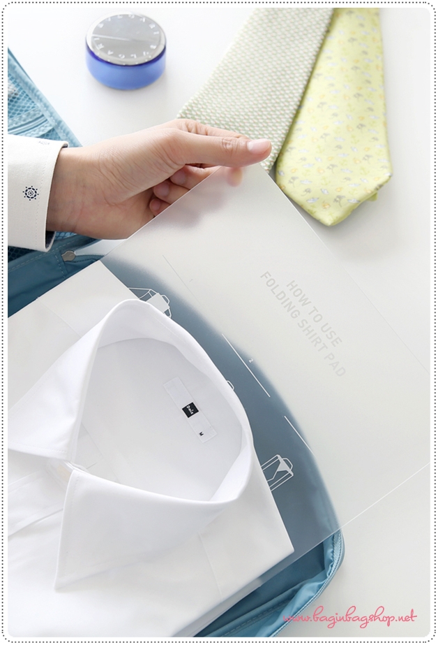 Slim Shirt Pouch กระเป๋าเก็บเสื้อเชิ๊ต สำหรับเดินทาง