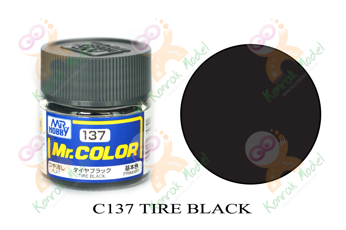 C137 Tire Black Flat 10ml