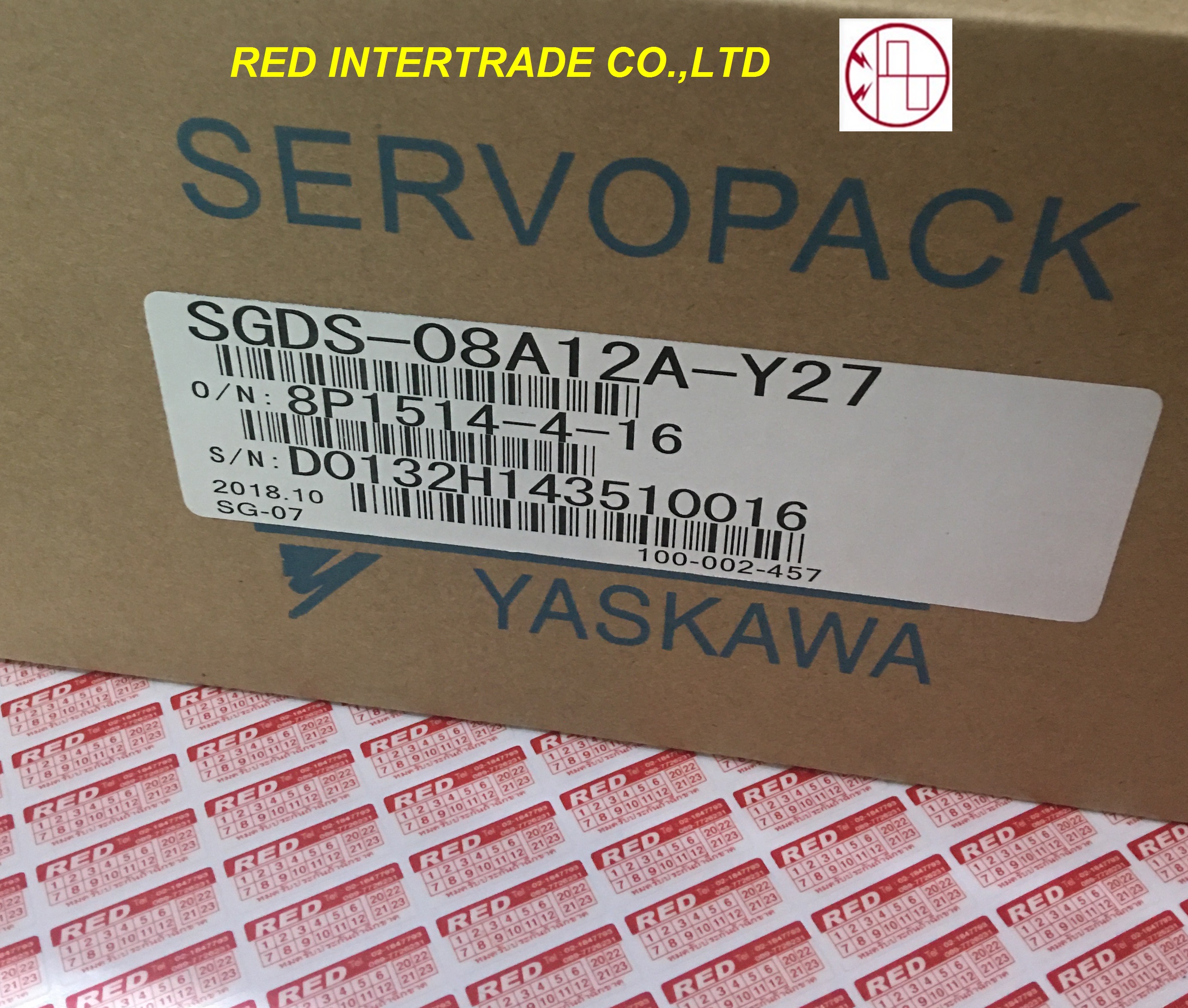 SERVO YASKAWA SGDS-08A12A-Y27 NEW