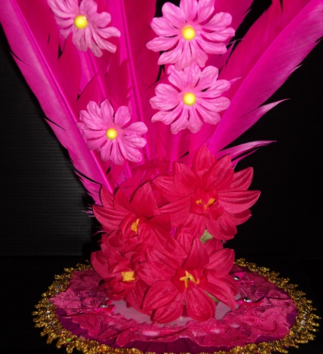 หมวกดรัมเมเยอร์สีบานเย็นBA2557/006