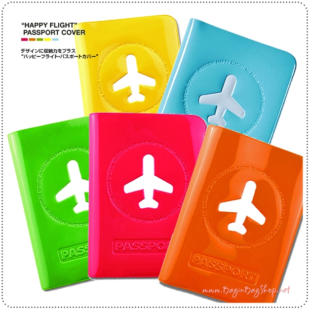 HAPPY FLIGHT Passport Cover