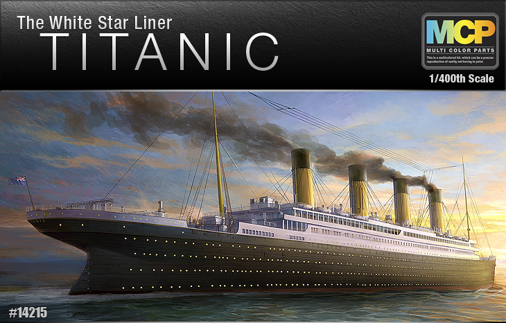AC14215 TITANIC "The White Star Liner" -MCP 1/400