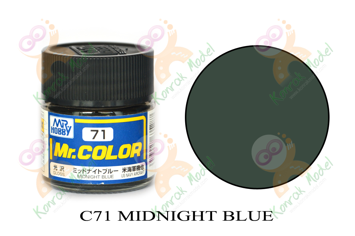 C71 Midnight Blue Gloss 10ml