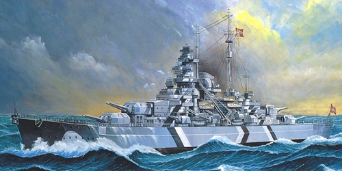 AC14218 BATTLESHIP BISMARCK (1/800)