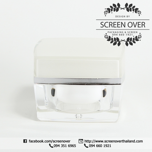 กระปุกอะคริลิค / กระปุกครีม / ตลับครีม / ACRYLIC JAR