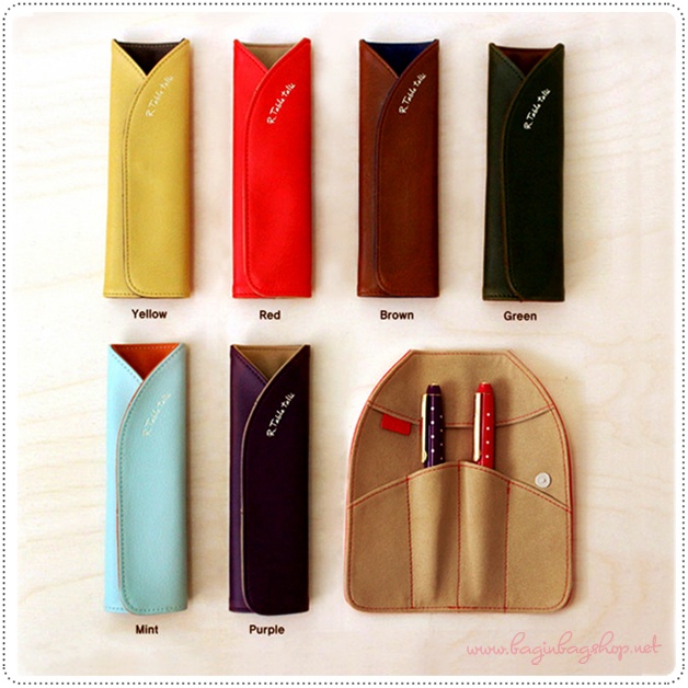 Flip Pen Holder กระเป๋า ดินสอ ปากกา