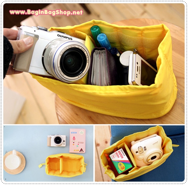 Camera Candy Bag Insert กระเป๋าจัดระเบียบกล้องไว้พกพา