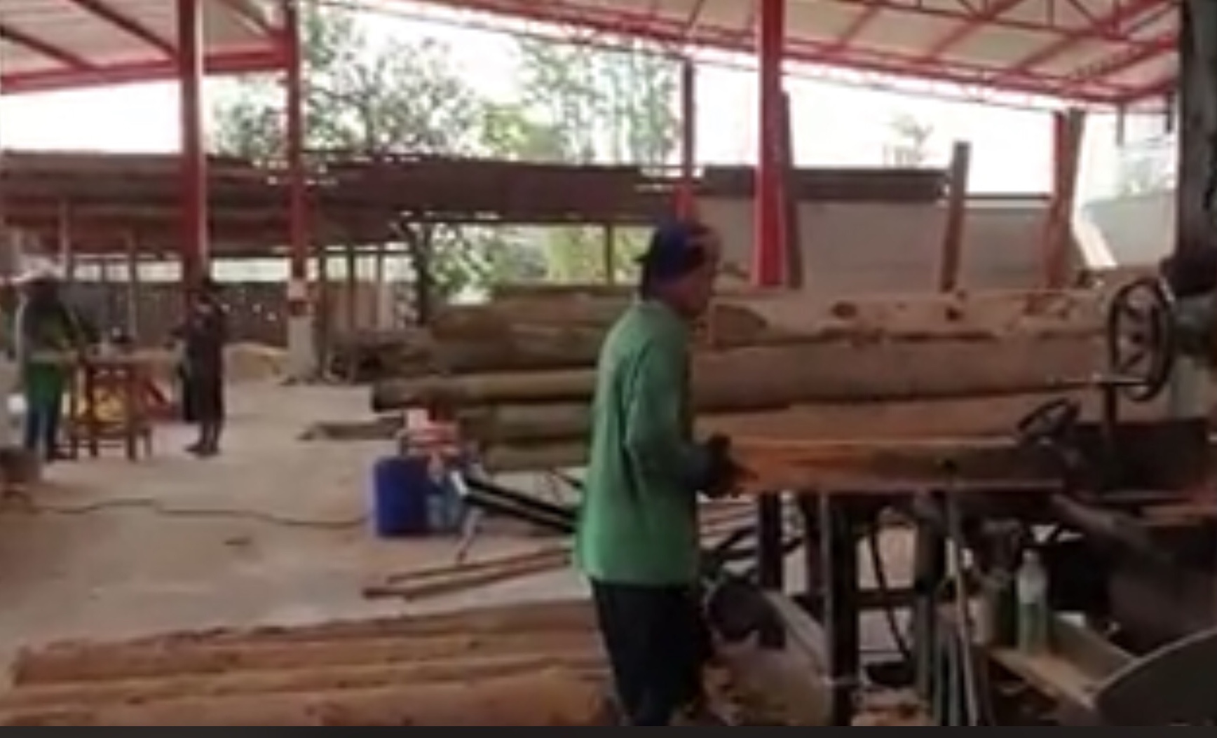 ( รหัส A5-เรียบ ) ศาลา ไม้สัก หลังคาสีขาวชั้นเดียว / ขนาด 2.00x2.00x3.00 เมตร