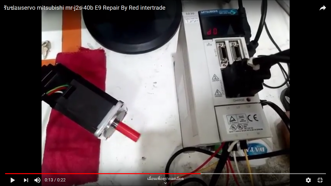 รับซ่อม SERVO MITSUBISHI ------ MR-J2S-40B E.9