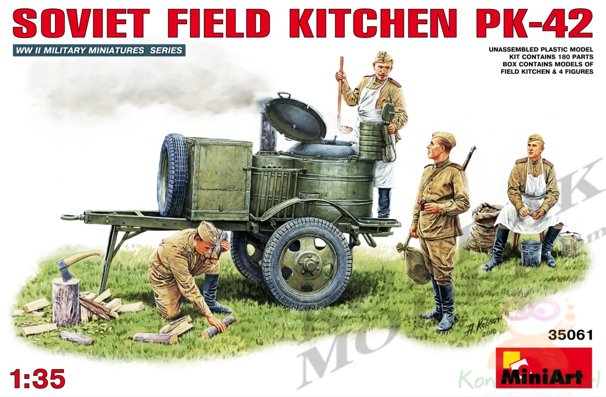 MI35061 SOVIET FIELD KITCHEN KP-42 1/35