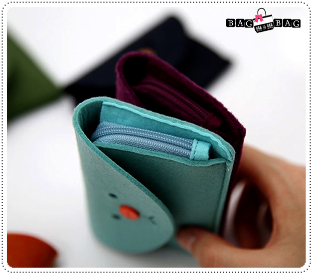 Toffee Nut Card Pouch กระเป๋าใส่บัตร ขนาดพกพา