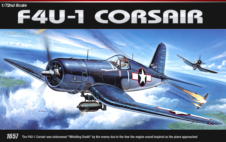 AC12457 F4U-1 CORSAIR 1/72