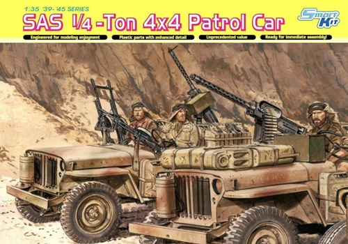 DRA6745 SAS 1/4-Ton 4x4 Patrol Car (1/35)