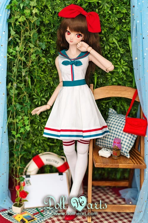 [SALE -40%] DD-L White & Green Sailor