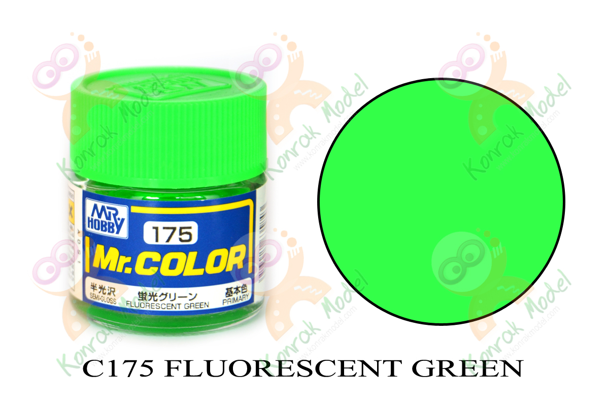 C175 Fluorescent Green Semi-Gloss 10ml