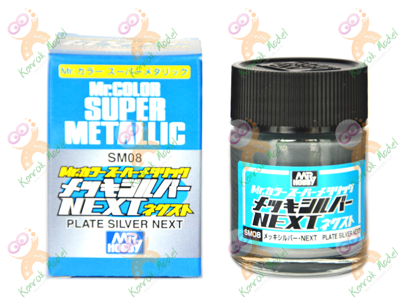 SM08 Mr Color Super Metallic [Super Plate Silver NEXT]