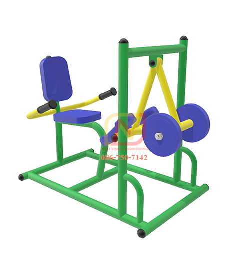 FT-65 อุปกรณ์บริหารเข่า-น่อง(แบบขาถีบลูกน้ำหนัก)