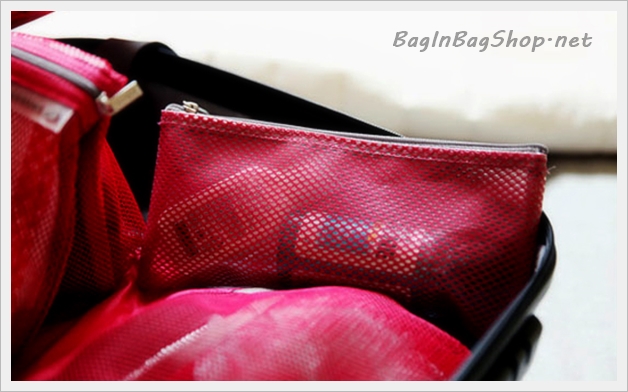 Coated Mesh Pouch - Slim Long