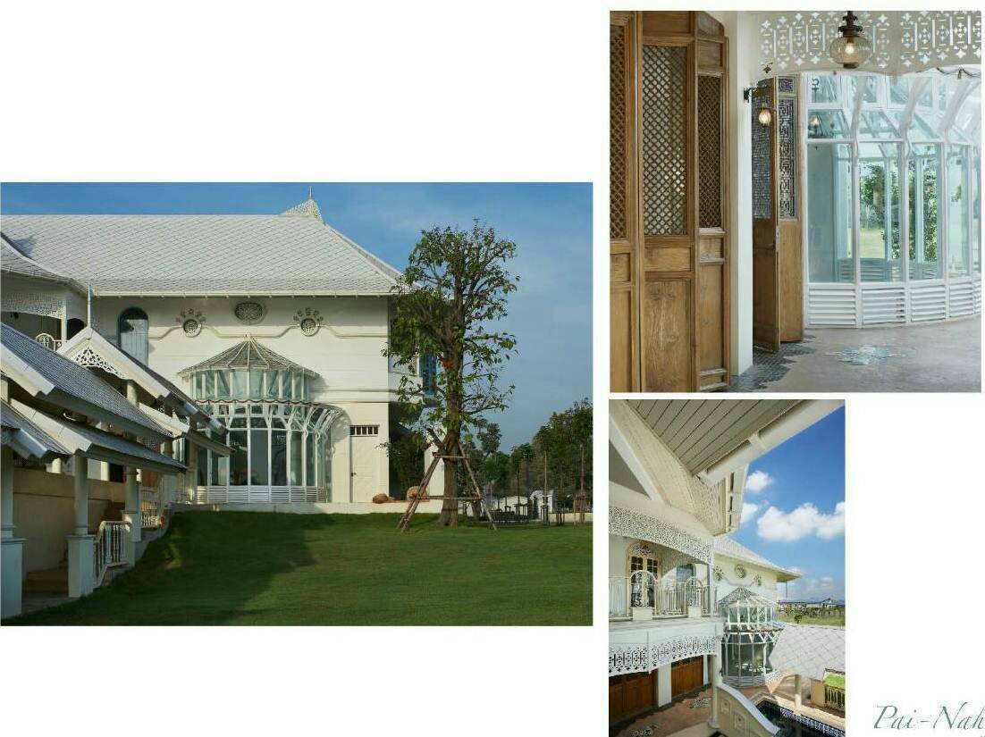 บ้านเดี่ยว2ชั้น พื้นที่ 5-0-84ไร่ คฤหาสน์ติดแม่น้ำเจ้าพระยาปทุมธานี ขายคฤหาสน์ ห้องแอร์ทั้งหมด มี 5 ห้องนอนและห้องน้ำในตัว ห้องรับแขก ห้องพักผ่อน เรือนริมน้ำ ตั้งอยู่ ถนนสวนพริกไทย-วัดเสด็จเชียงรากใหญ่ ต.บ้านกระแชง อ.เมือง จ.ปทุมธานี ใกล้ทางด่วนขึ้นได้ 3