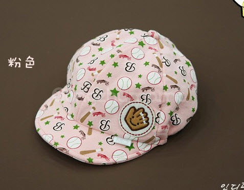 หมวกลายจุดเบสบอล | เหลือง,น้ำเงิน,ชมพู,เทา