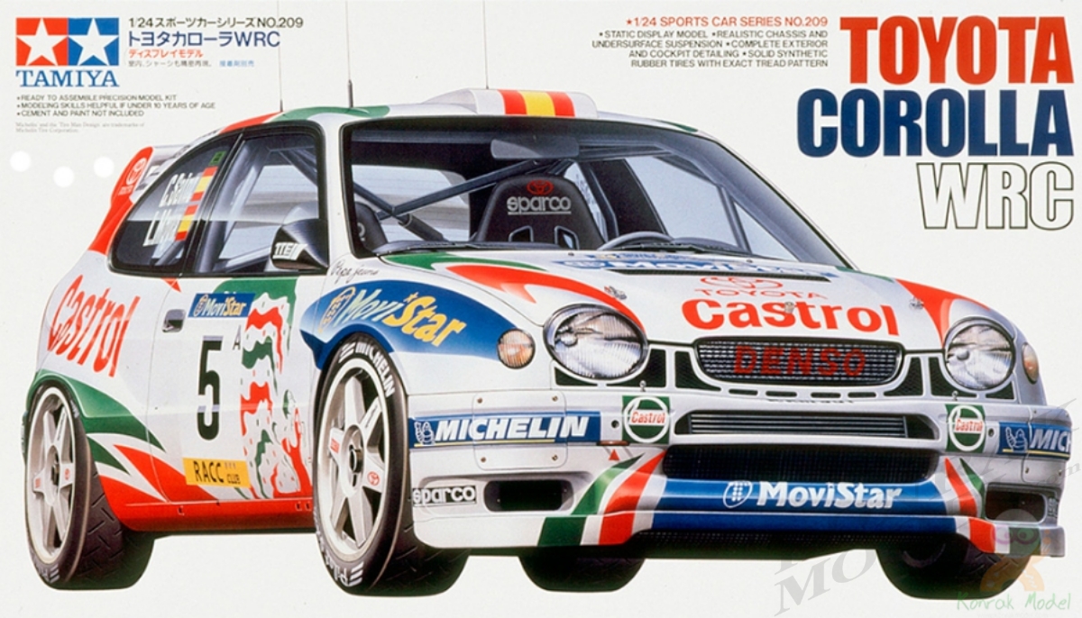 TA24209 TOYOTA CORALLA WRC 1/24