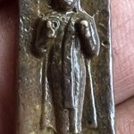 เหรียญหล่อวัดสุทัสน์ พิมพ์พระประจำวัน(จันทร์)เจ้าคุณศรีสนธิ์ ปางห้ามญาติ ปี2493