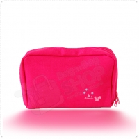 Multi Pouch For Bookbank - Cherry