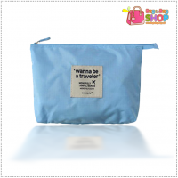 Mesh Pouch - Blue
