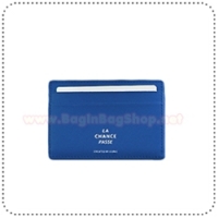 Flat Card Pocket - Blue