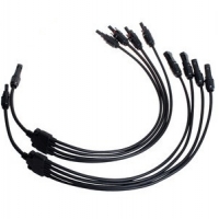 หัวแยก MC4 แบบตัววาย 4-1 หรือ Y Type 4-1 MC4 Branch Connector