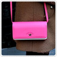 Double Mini Bag - Hot Pink